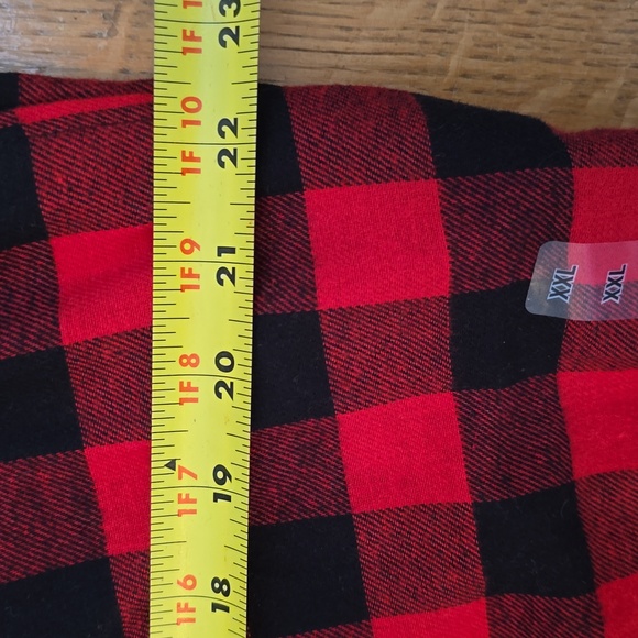 SLEEP CHIC BRAND WOMEN'S PLUS SIZE BLACK AND RED CHECKERED SLEEP PANTS SIZE XXL - Picture 9 of 12